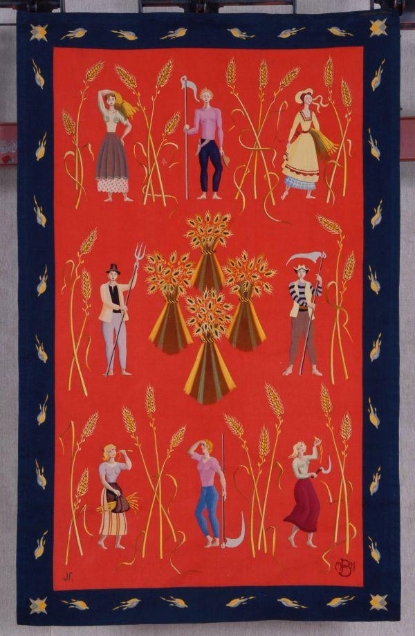 Triptyque Messidor
Pièce gauche : Blés
 